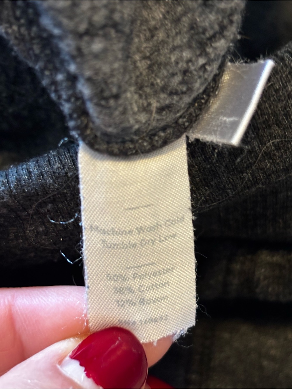 Marine Layer Women’s Small Jogger Sweatpants Gray Heather TRM Logo Soft Lounge - Picture 8 of 8
